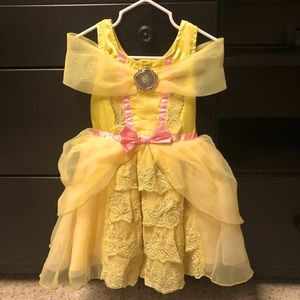 Disney Princess Beauty and The Beast Belle Costume Dress
